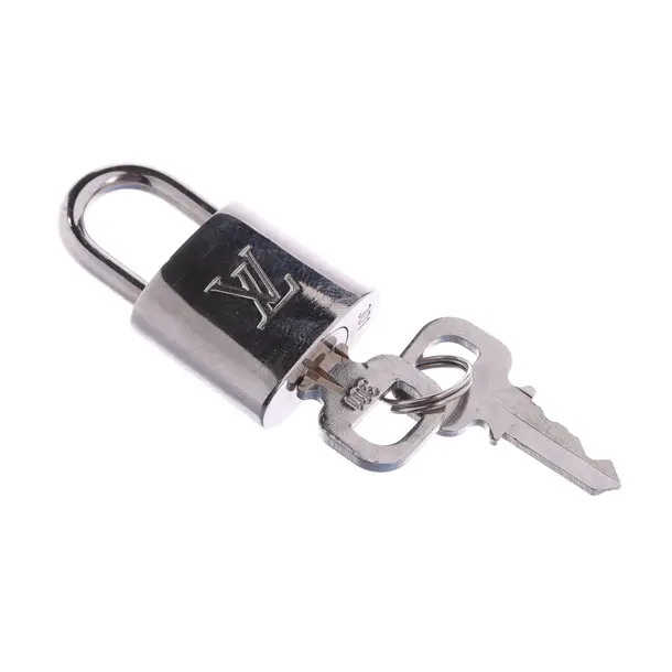 Lock & Key, in Silver, Metal (metallic, metallised), Louis Vuitton