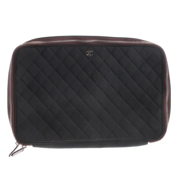 Laptoptasche, in Schwarz, Polyamid, Chanel