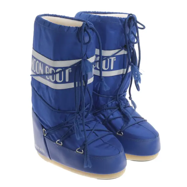 Winter Boots, in Blue, Moon Boot