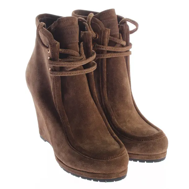 Boots, in Light Brown, Prada Linea Rossa