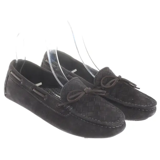Loafers, in Dark Gray, Bottega Veneta