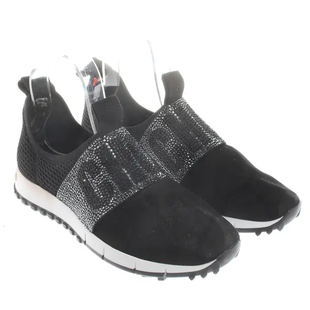 Sneakers, in Black, Jimmy Choo