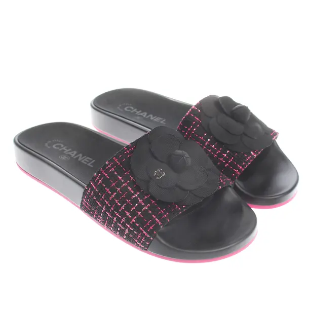 Sandalen, in Schwarz, Chanel