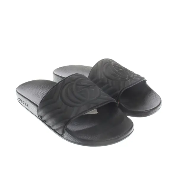 Slides, in Schwarz, Gucci
