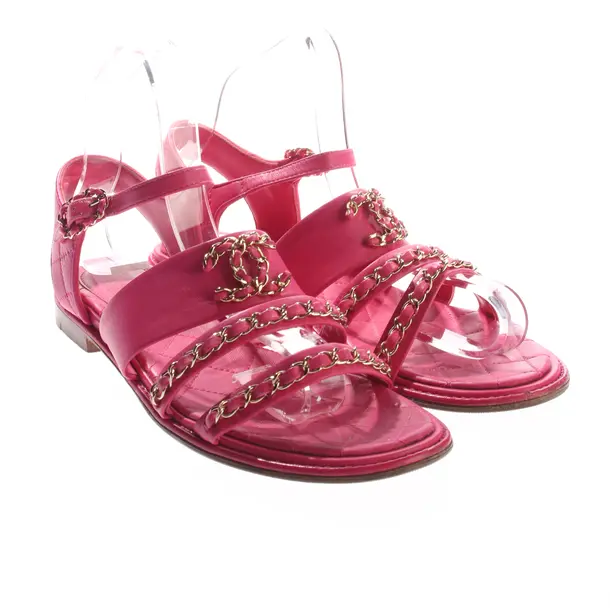 Sandalen, in Rosa, Chanel