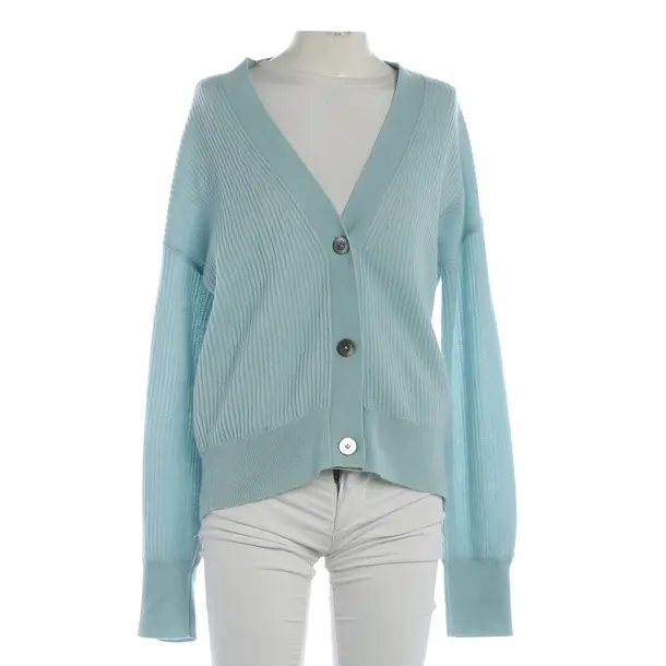 Cardigan, in Blue, Cashmere, FTC Cashmere
