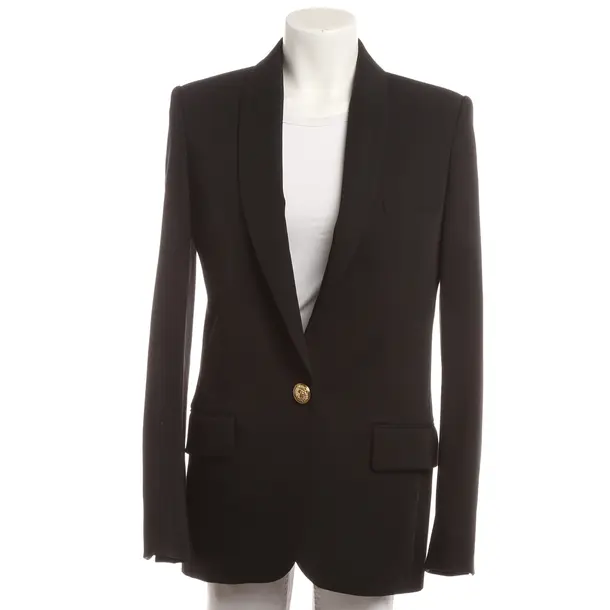 Blazer, in Schwarz, Wolle, Balmain