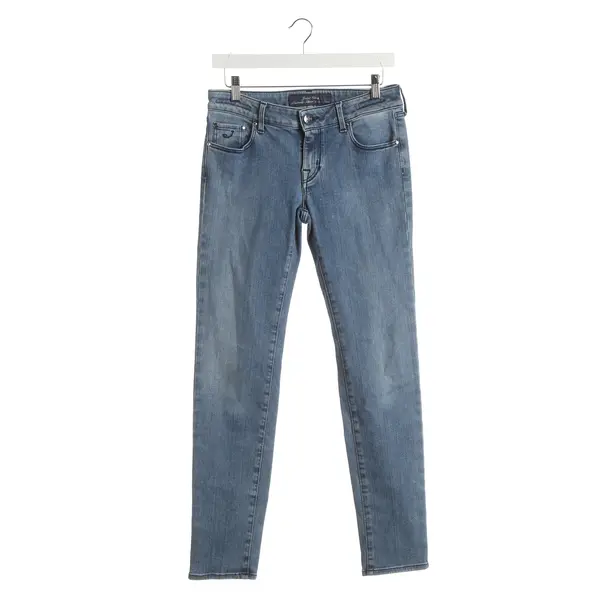 Skinny Jeans, in Blue, Cotton, Jacob Cohen