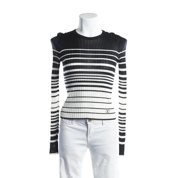 Longsleeve, in Weiß, Viskose, Valentino