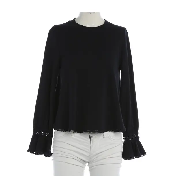 Long Sleeve Shirt, in Blue, Viscose, See by Chloé