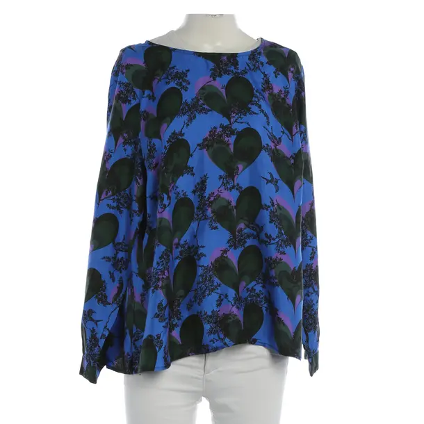 Blouse, in Multicolored, Silk, Odeeh