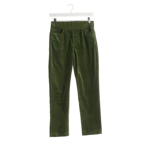 Pants, in Green, Cotton, Marc Cain