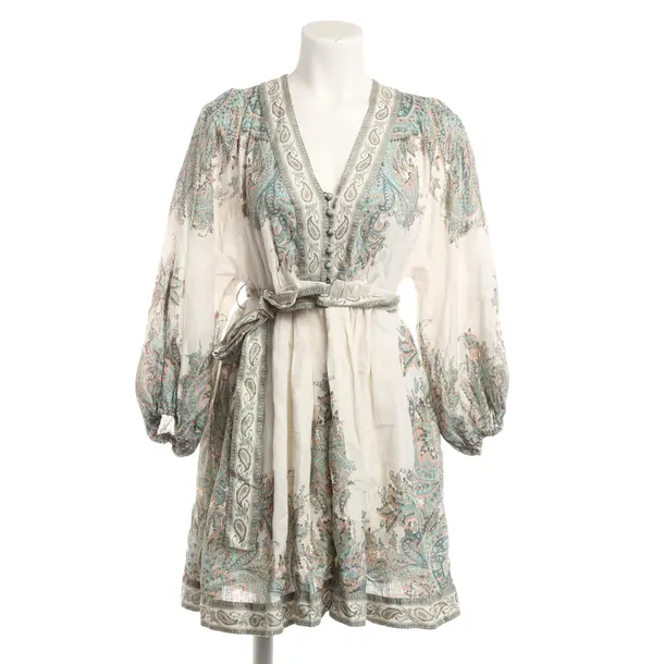 Dress, in Multicolored, Linen, Zimmermann