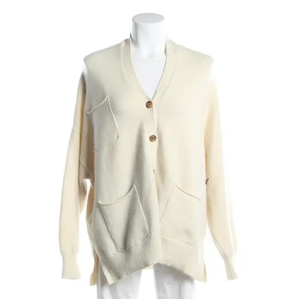 Cardigan, in Crema, Cachemire, Cashmere estremo