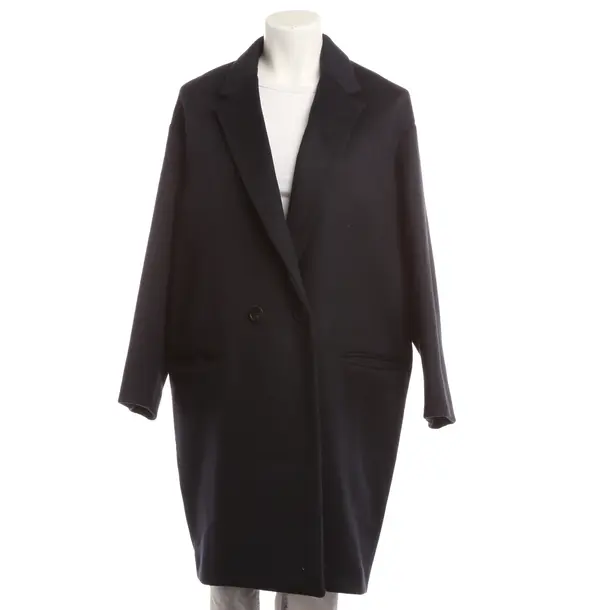 Übergangsmantel, in Navy, Wolle, Isabel Marant