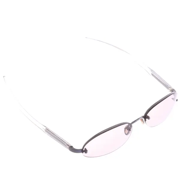 Sonnenbrille, in Silber, Metall, Prada