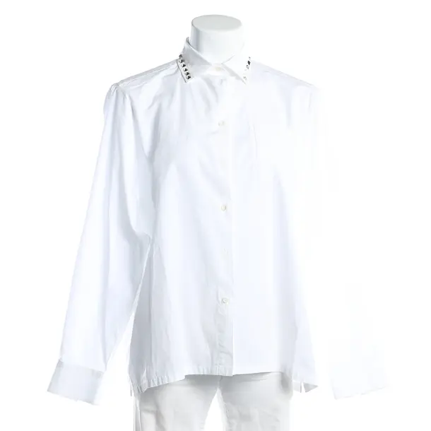 Bluse, in Weiß, Baumwolle, Valentino