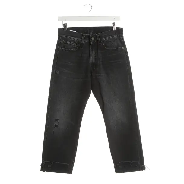 Jeans Slim Fit, in Schwarz, Baumwolle, R13