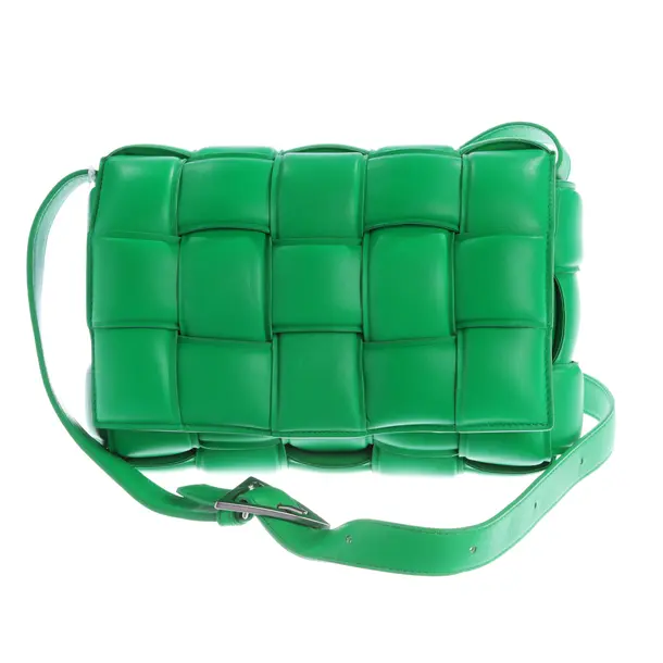 Borsa a cinture a tracolla, in Verde, Pelle, Bottega Veneta