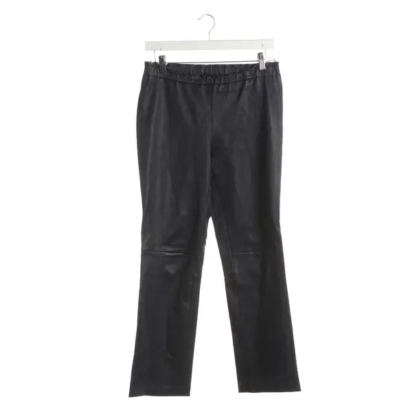 Pants, in Navy, Leather, Stouls
