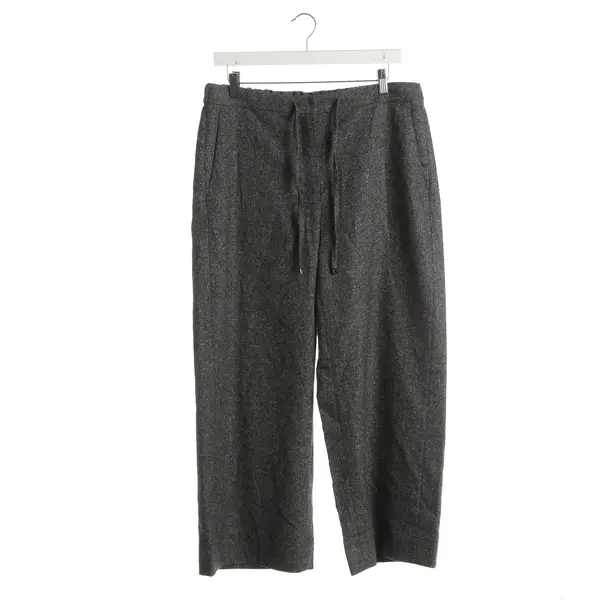 Pants, in Gray, Wool, Max Mara