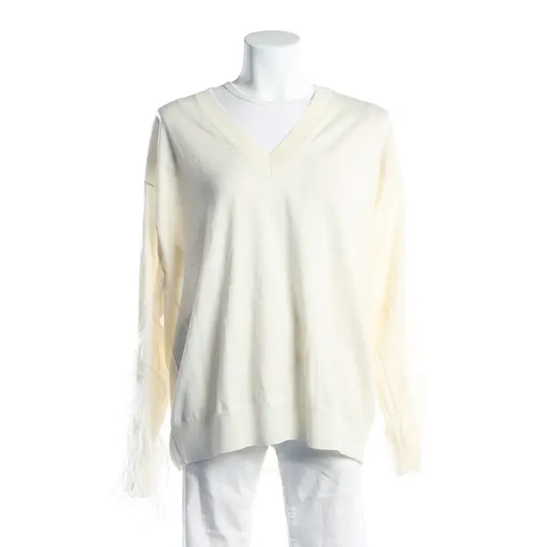 Wollpullover, in Cream, Wolle, Valentino