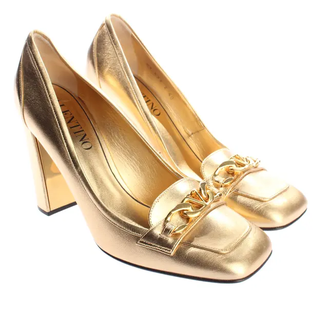 Pumps, in Gold, Valentino