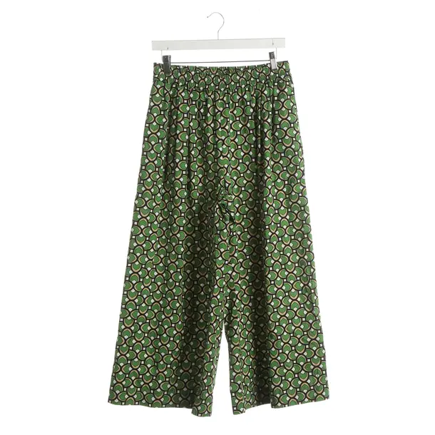 Pants, in Green, Cotton, Max Mara