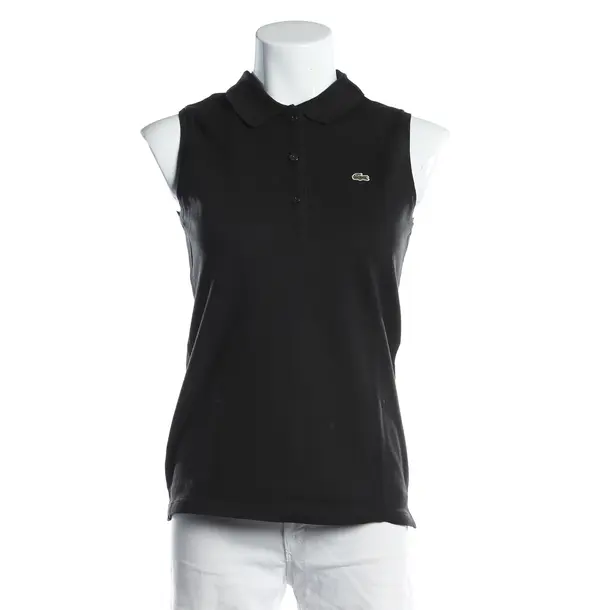 Top, in Schwarz, Baumwolle, Lacoste