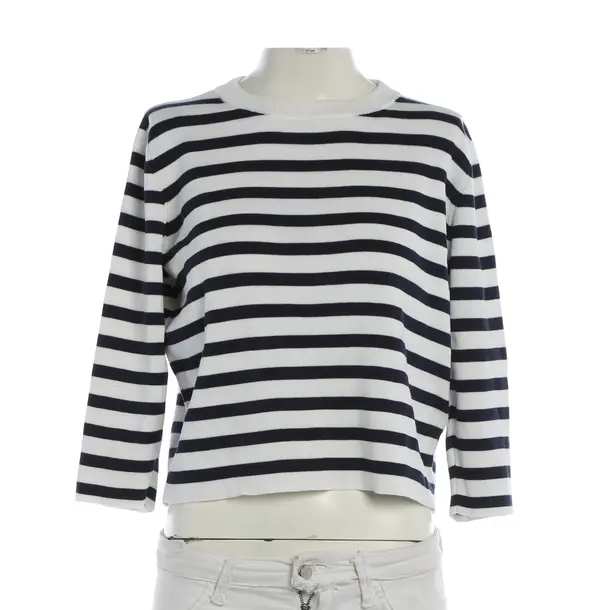 Maglione, in Bianco, Cotone, Alludere