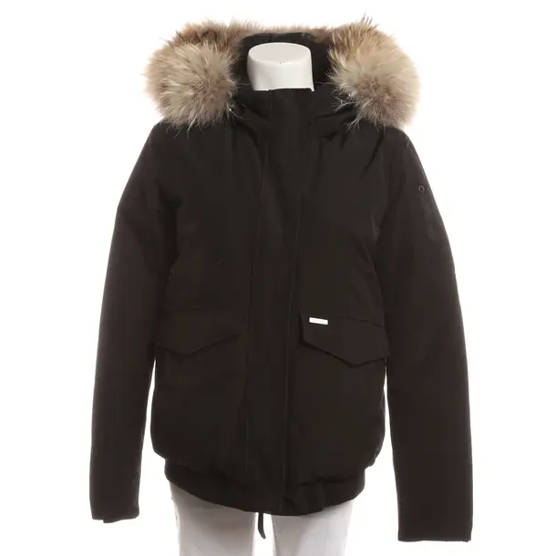 Winterjacke, in Schwarz, Baumwolle, Woolrich