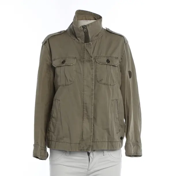 Summer Jacket, in Dark Green, Cotton, Marc O'Polo