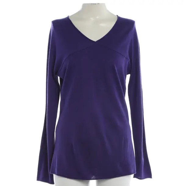 Jumper, in Purple, Wool, Marc Cain