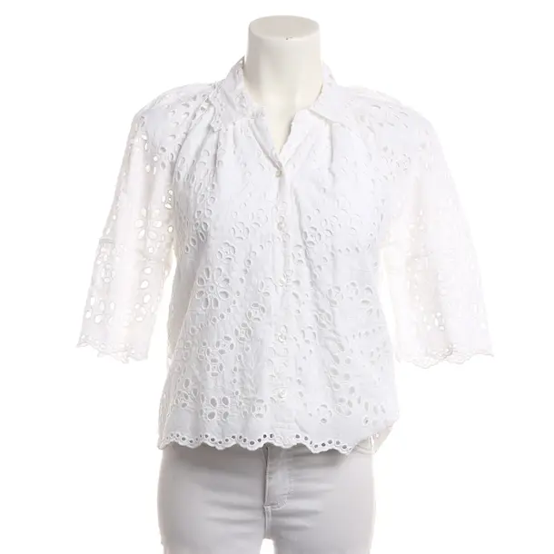 Blouse, in White, Cotton, Hugo Boss Red Label