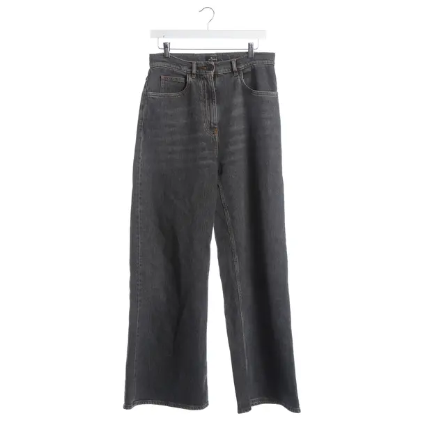 Jeans Flared, in Grau, Baumwolle, Etro