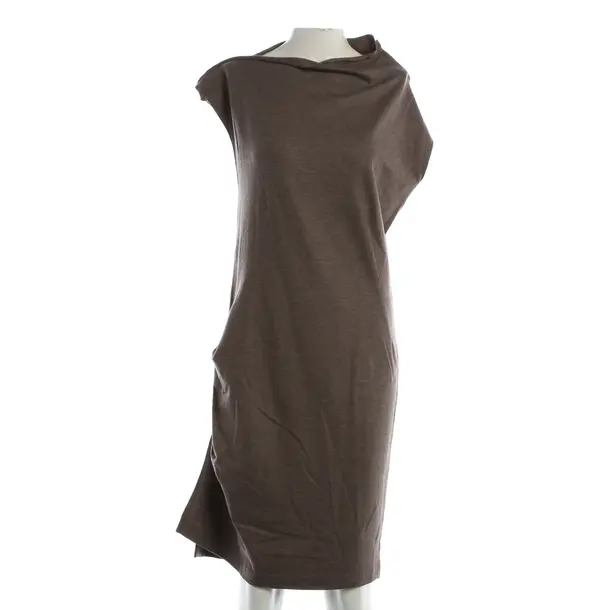 Kleid, in Braun, Wolle, Brunello Cucinelli
