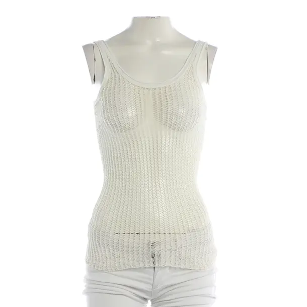 Top, in Beige, Cotton, By Malene Birger