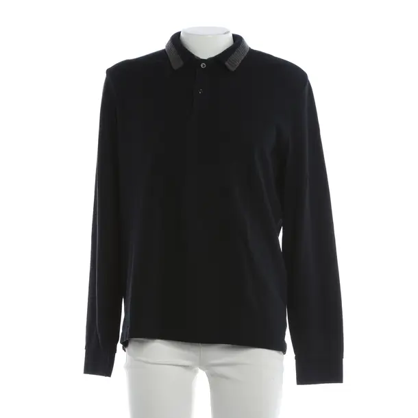 Long Sleeve Shirt, in Navy, Cotton, Moncler