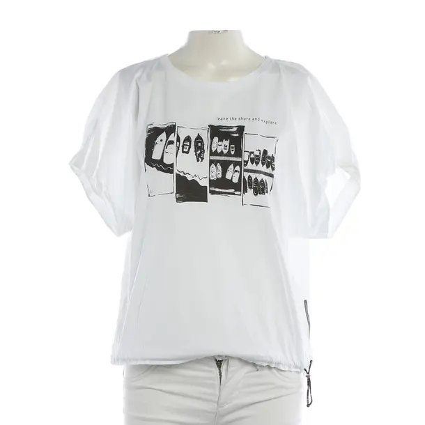 Camicia, in Bianco, Cotone, Marc Cain Sport