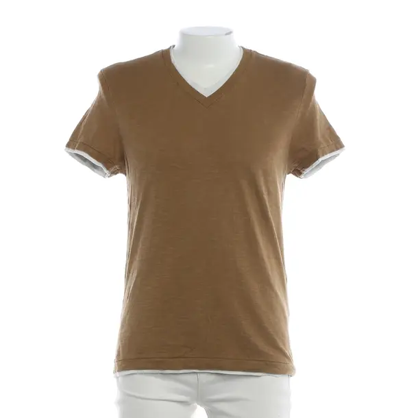 T-Shirt, in Brown, Cotton, Baldessarini