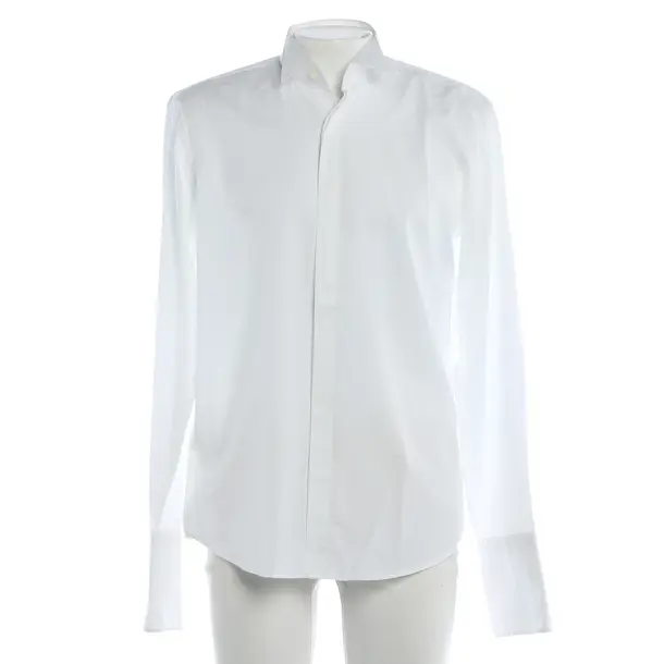 Camicia, in Bianco, Cotone, Hugo Boss Etichetta Nera