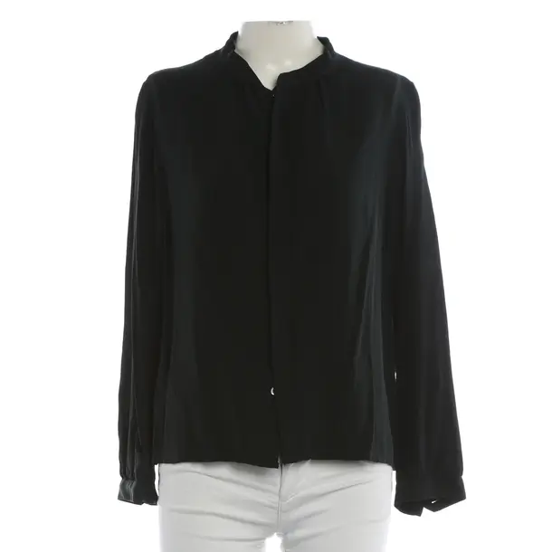 Blouse, in Black, Silk, A.P.C