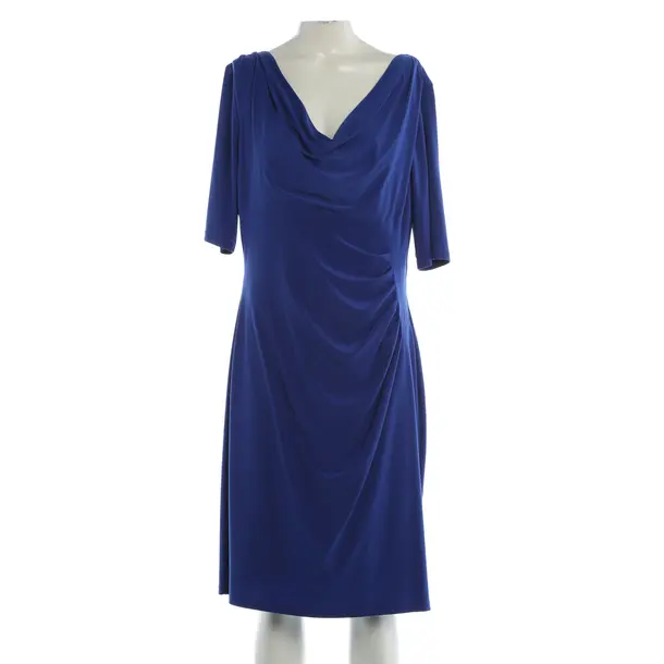 Cocktail Dress, in Blue, Polyester, Lauren Ralph Lauren