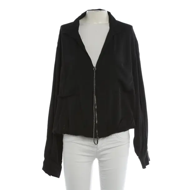 Summer Jacket, in Black, Acetate, Fabiana Filippi