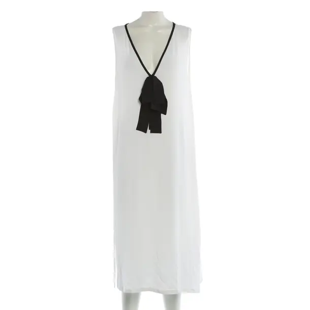Dress, in White, Acetate, Fabiana Filippi