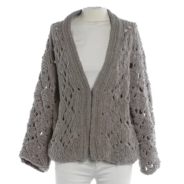 Strickjacke, in Grau, Polyimid, Iris von Arnim