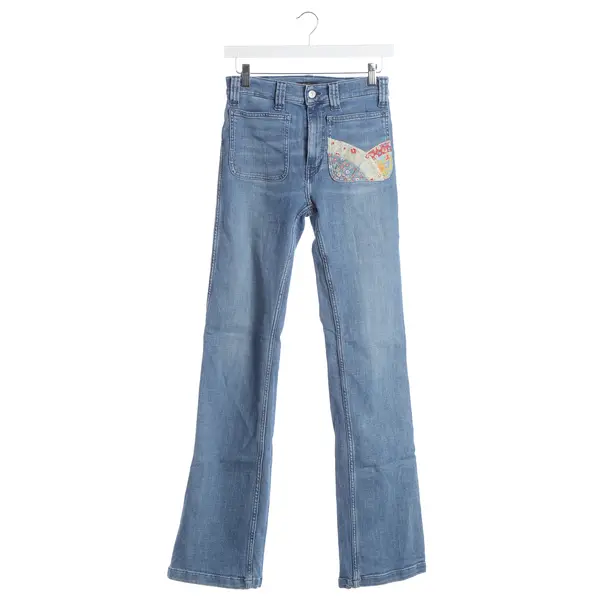 Flared Jeans, in Light Blue, Cotton, Polo Ralph Lauren