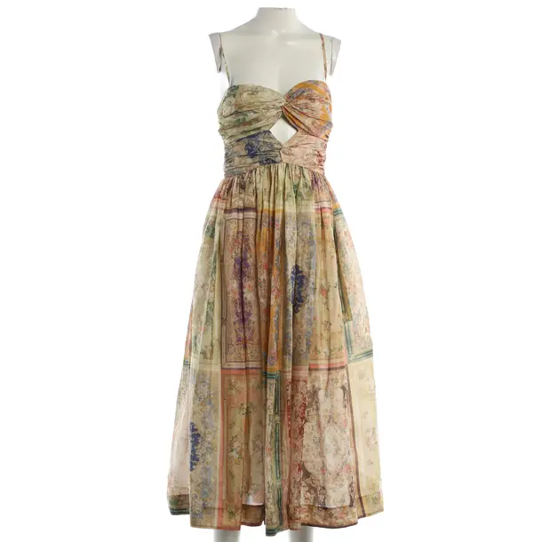 Cocktail Dress, in Multicolored, Silk, Zimmermann