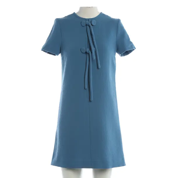 Dress, in Blue, Wool, Etro