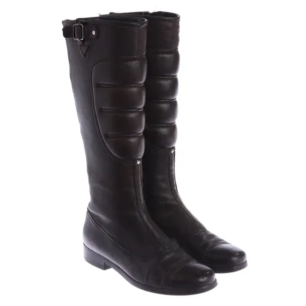 Stiefel, in Braun, Miu Miu